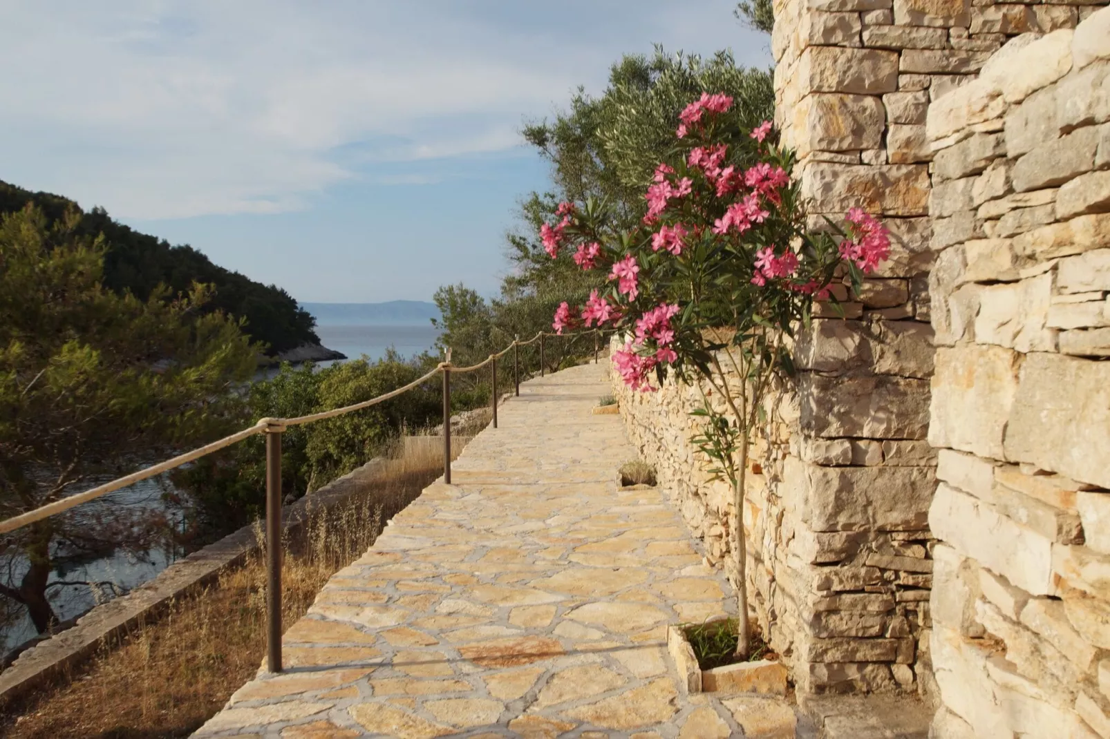 Stone House Mia - Two Bedroom Stone House with Terrace and Sea View