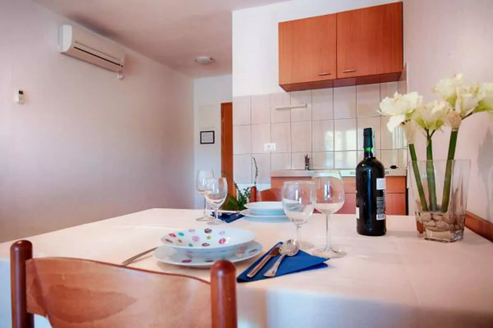 Apartments Bruna Lastovo-Comfort One Bedroom Apartment with Balcony and Sea View-Plavi