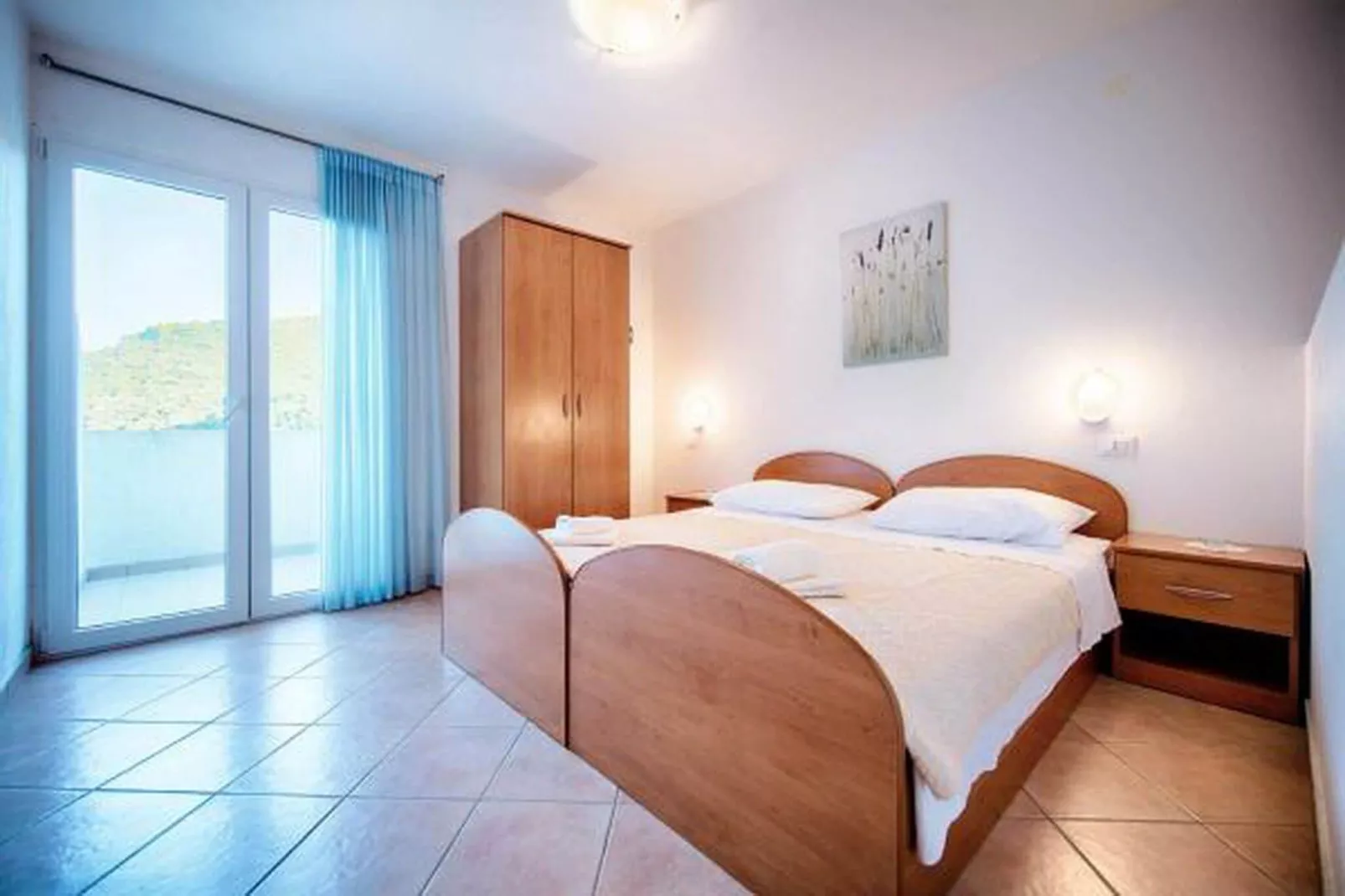 Apartments Bruna Lastovo-Comfort One Bedroom Apartment with Balcony and Sea View-Plavi