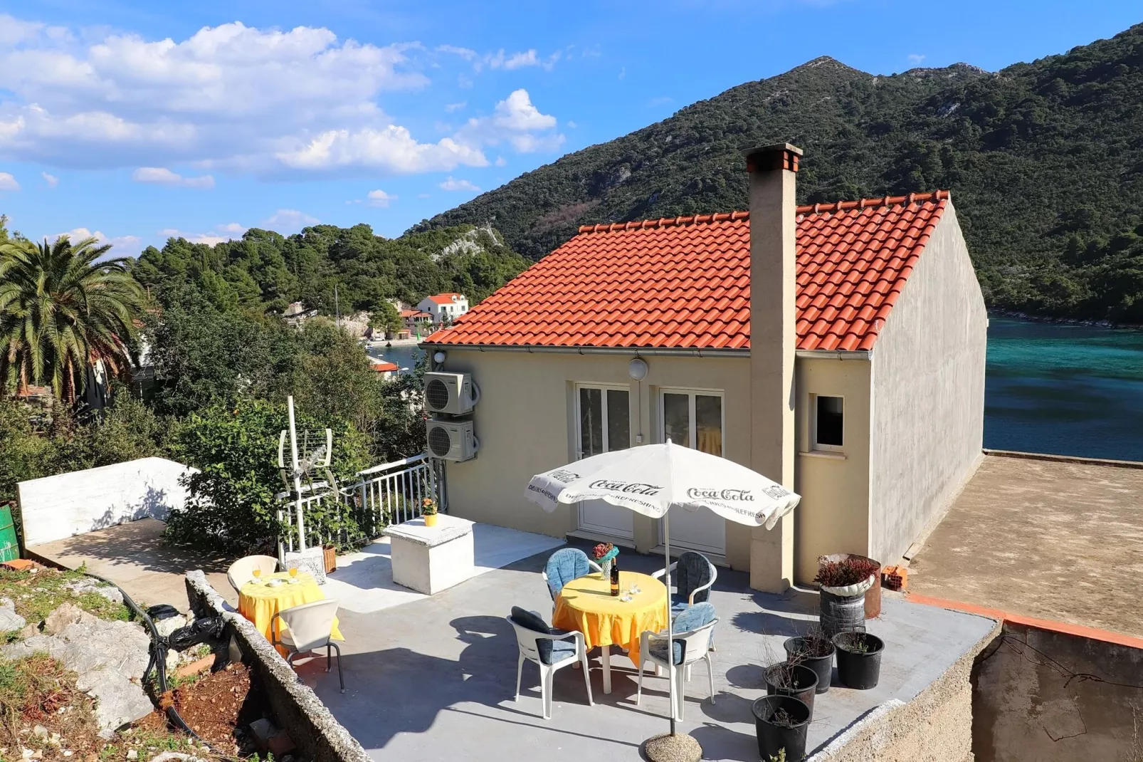 Apartment Belin Mljet - One Bedroom Apartment with Terrace and Sea View-Buitenlucht