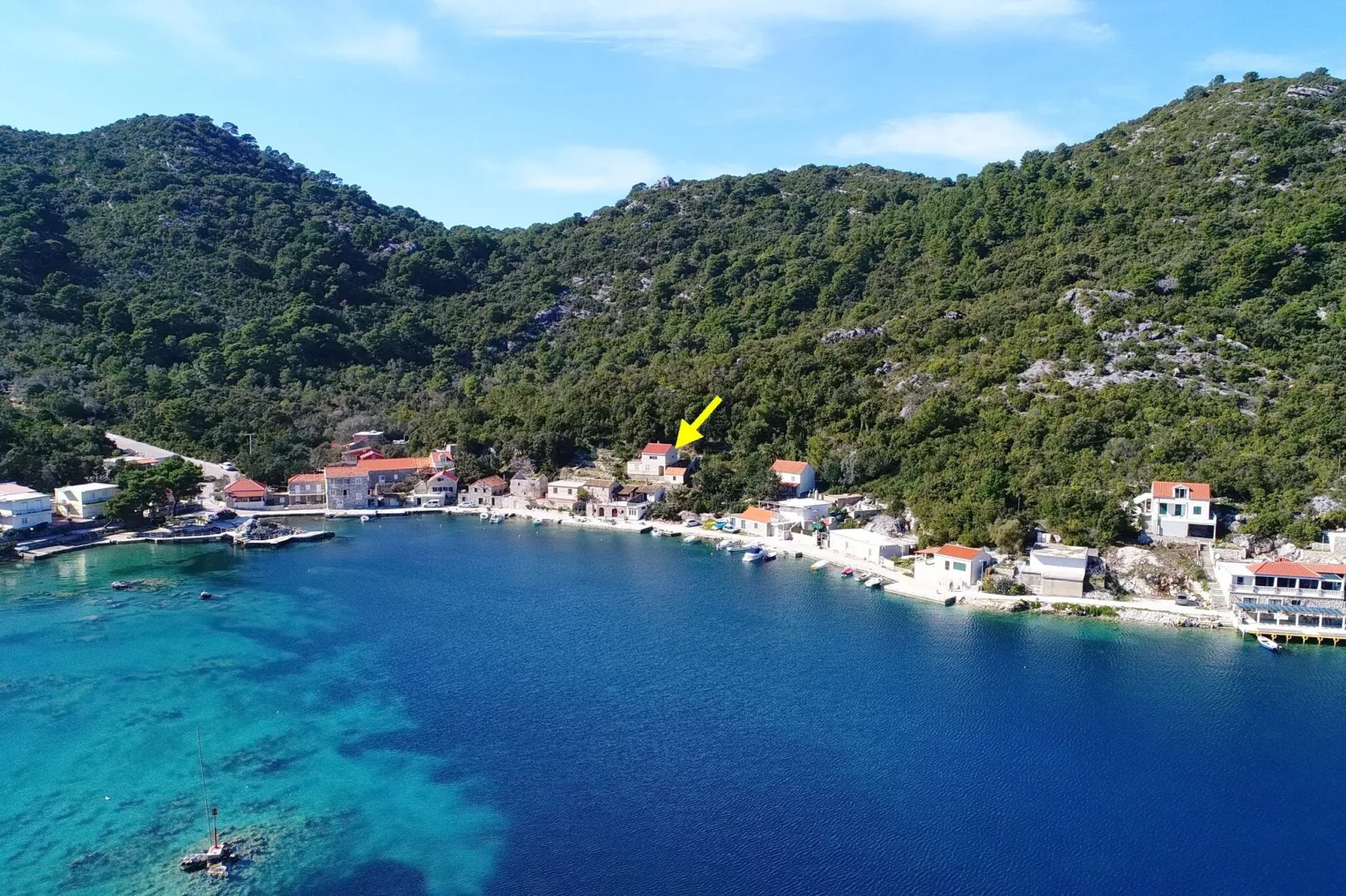 Apartments Belin Mljet - Studio Apartment with Terrace and Sea View-Buitenlucht