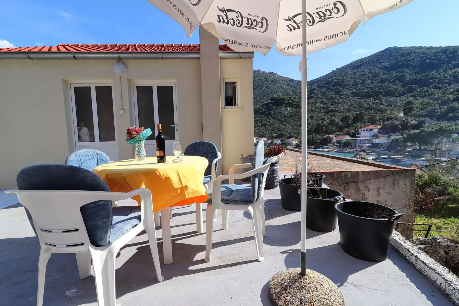 Apartments Belin Mljet-Twin Room-Terras