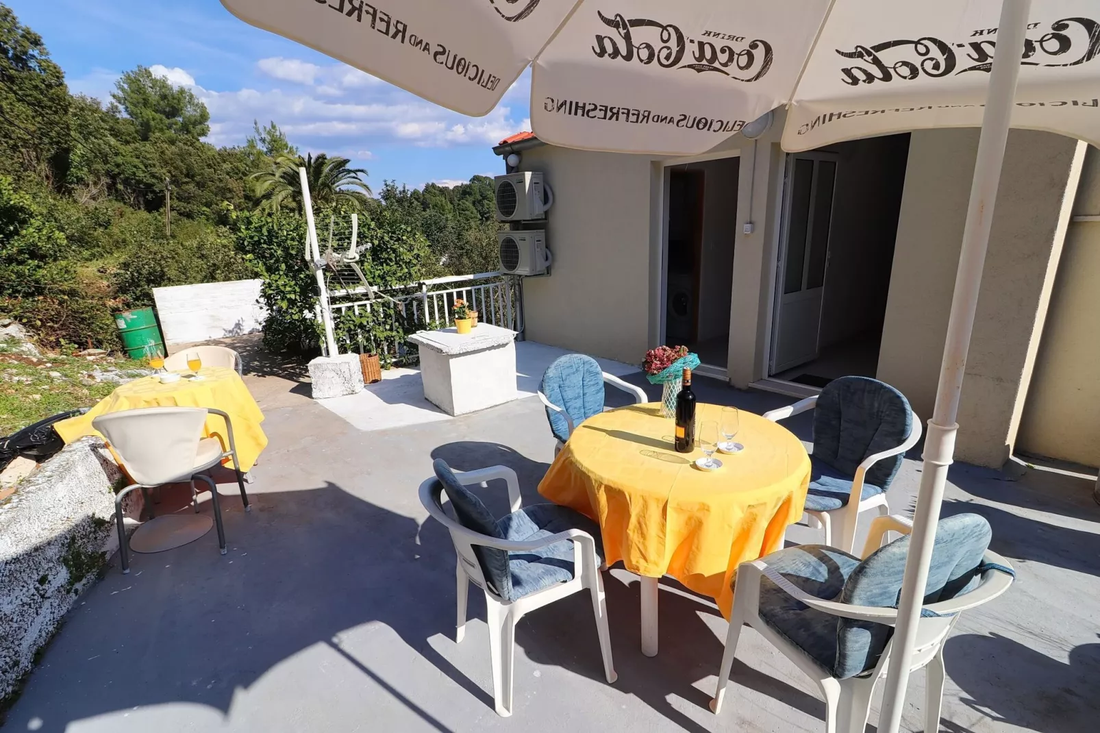 Apartments Belin Mljet-Twin Room-Terras