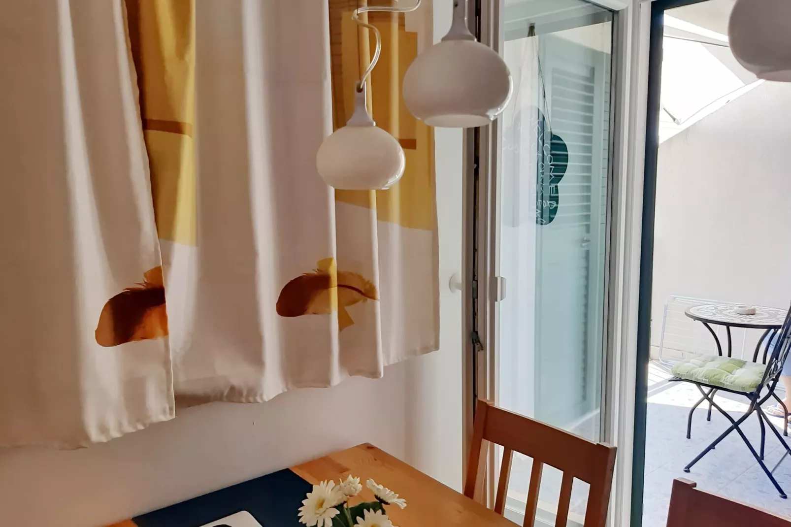 Apartments Trstenica-One Bedroom Apartment with Balcony and Sea View ( G )