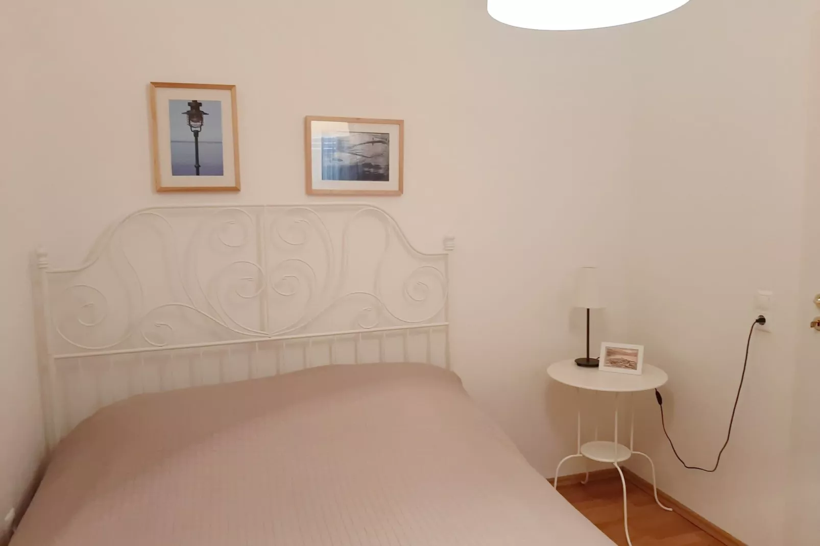 Apartments Trstenica-One Bedroom Apartment with Balcony and Sea View ( G )-Slaapkamer