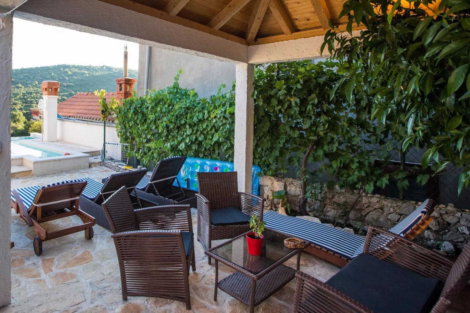 Villa Stanka - Three Bedroom Villa with Private Pool-Terras