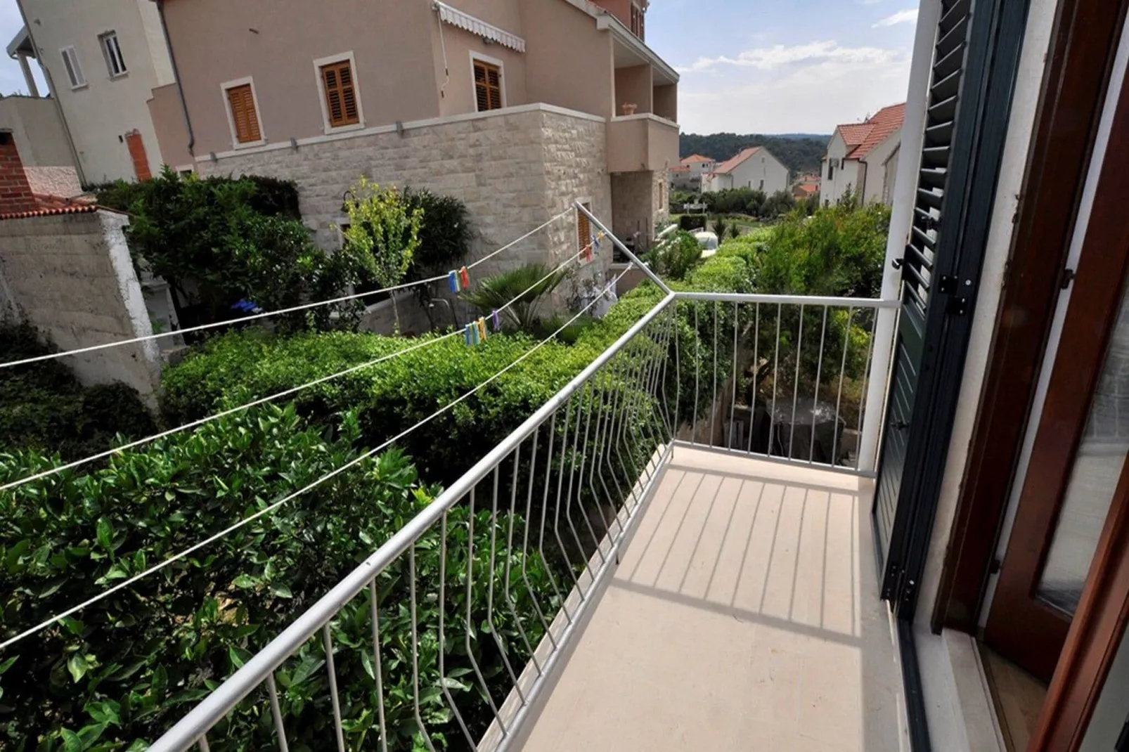 Apartments Seagull - Comfort Two Bedroom Apartment with Sea View Balcony (Tonko)-Terrasbalkon