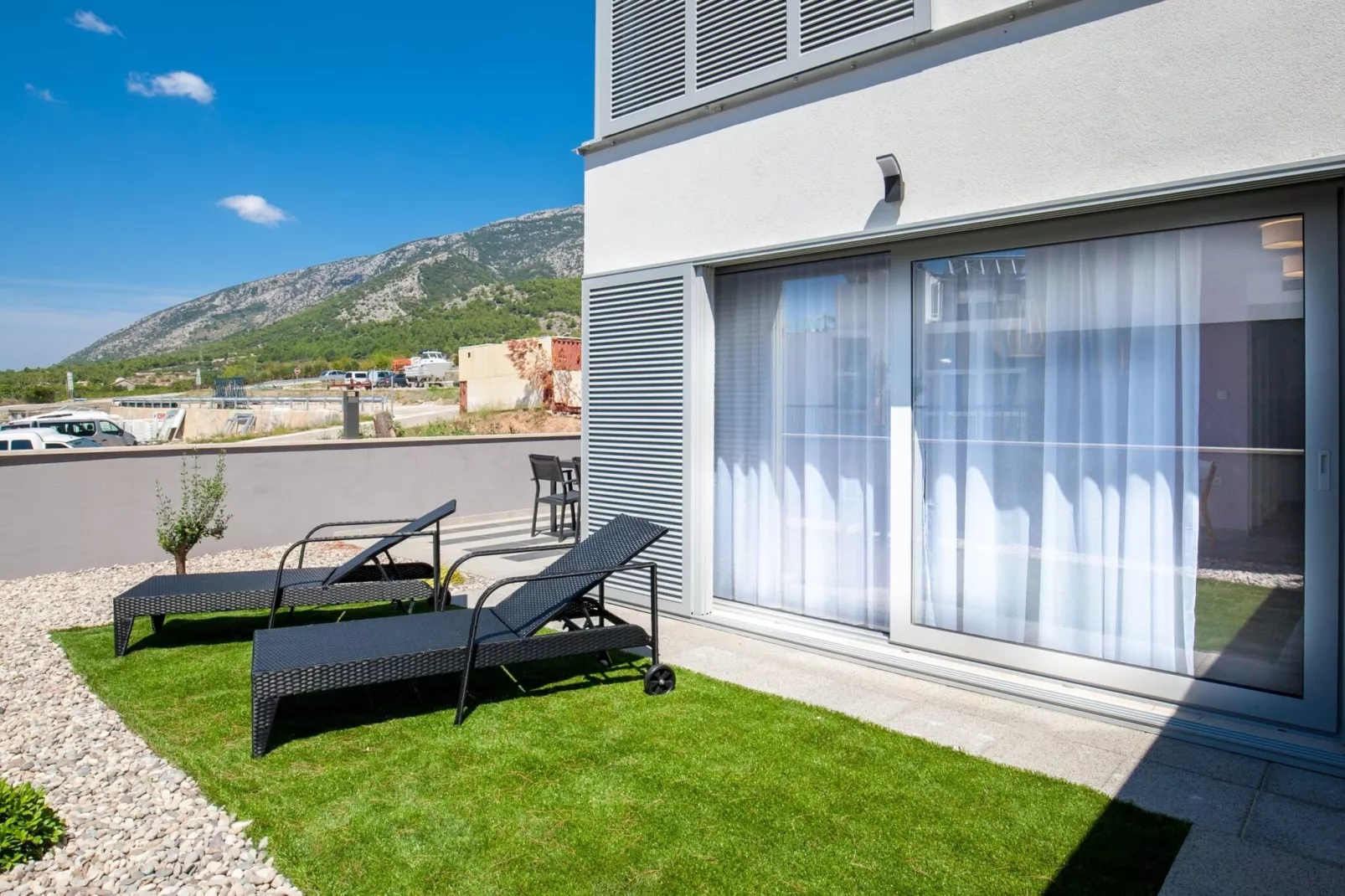 Apartments Dva Galeba - One Bedroom Apartment with Terrace (102)-Terras