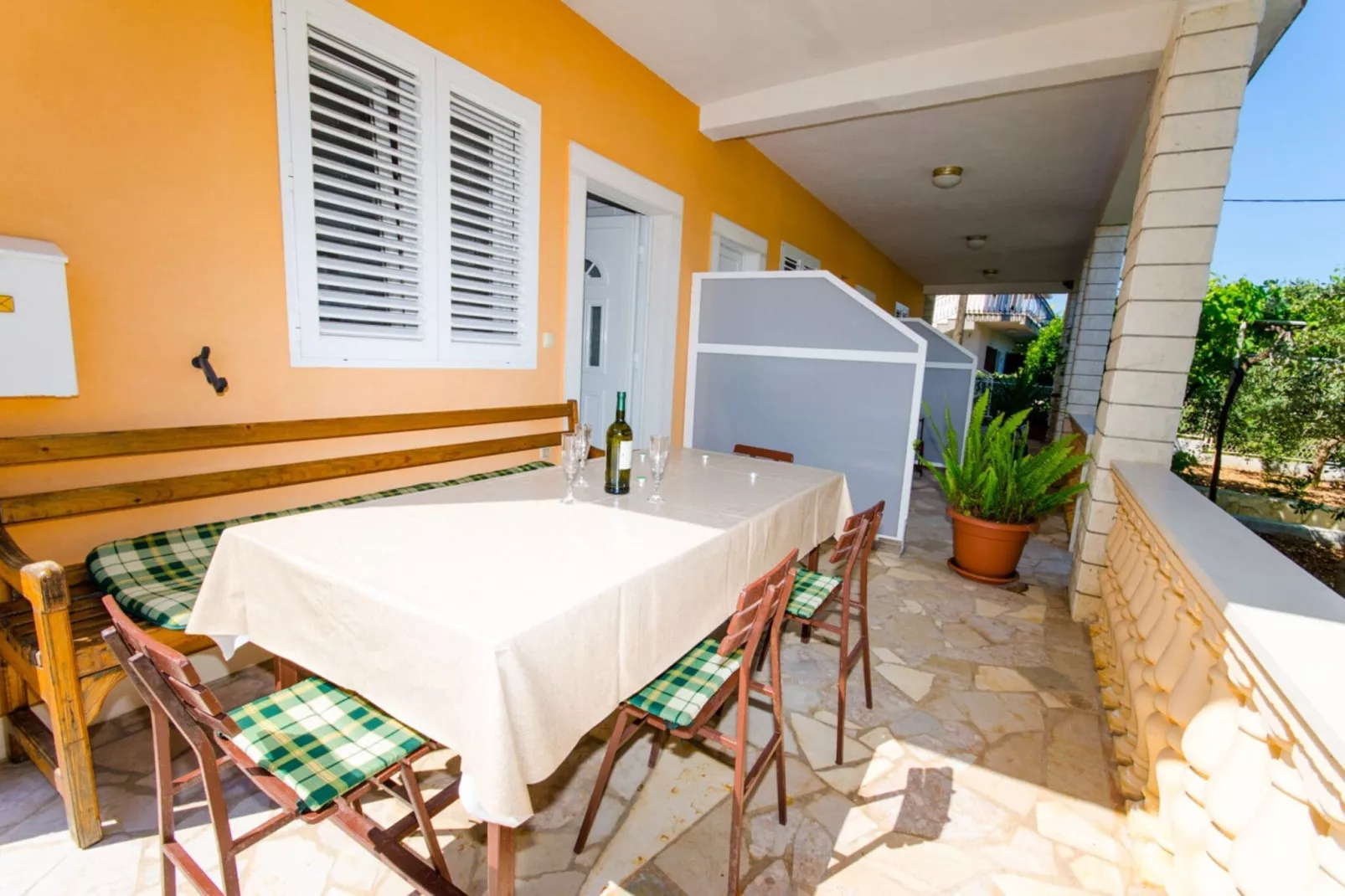 Apartments Ivana (TR)-Two Bedroom Apartment with Terrace (A1)-Terras