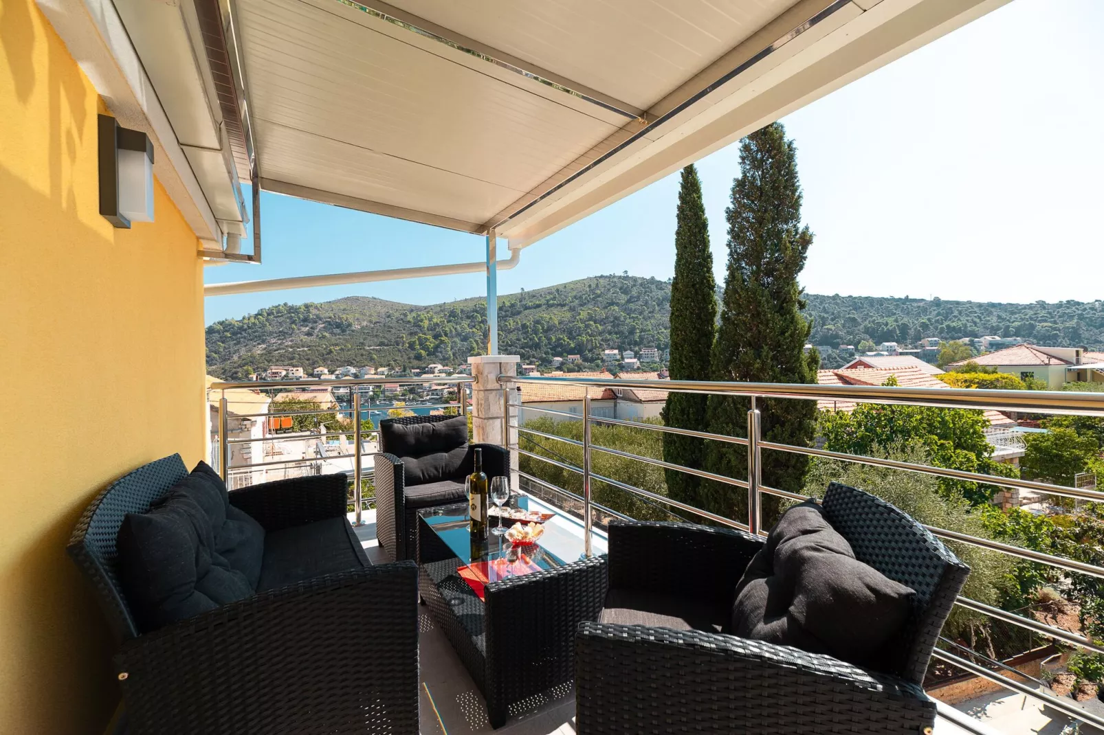 Fancy Apartments Dream - Standard One Bedroom Apartment with Balcony and Sea View ( 2 )-Terrasbalkon