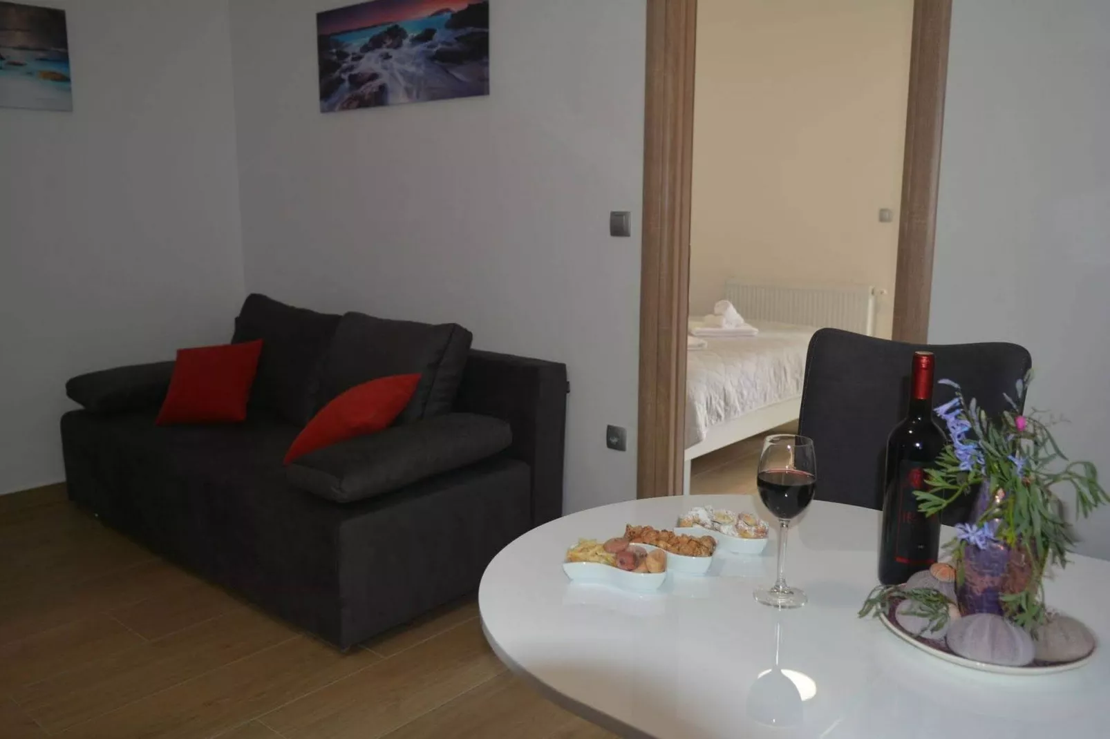 Fancy Apartments Dream - Deluxe One Bedroom Apartment with Balcony and Sea View ( 4 )-Binnen