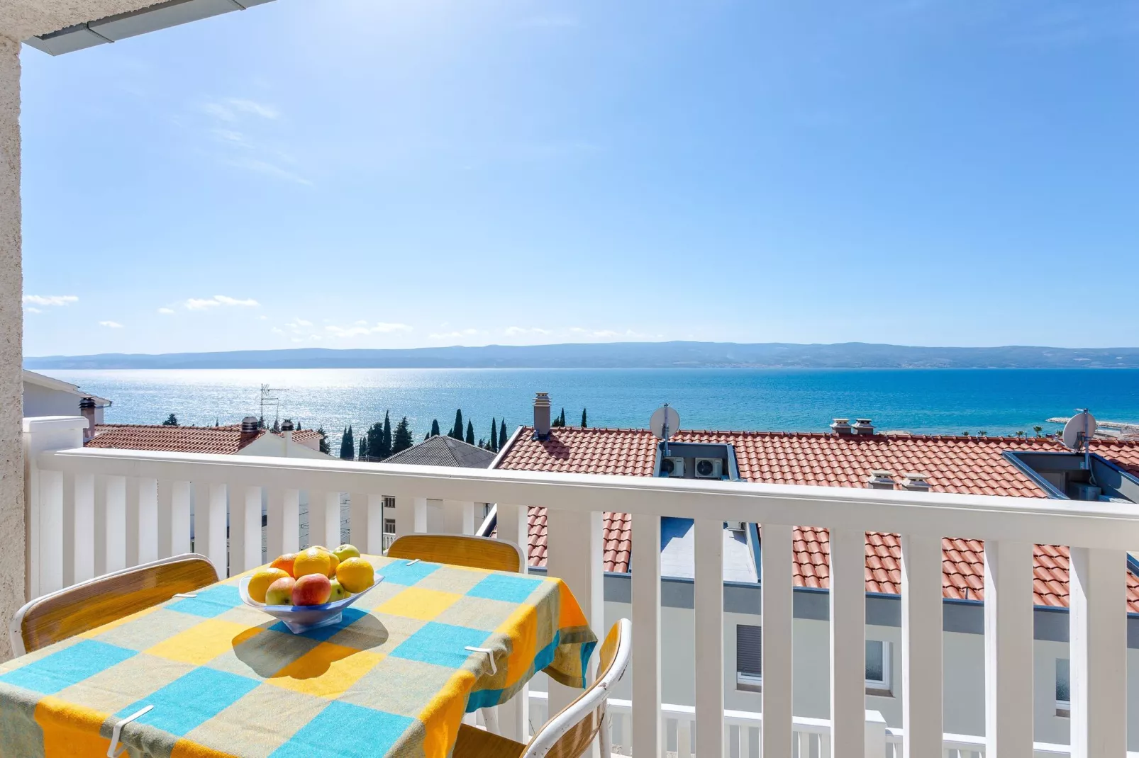 Apartments Magdales - Comfort Three Bedroom Apartment with Balcony A2-Terrasbalkon