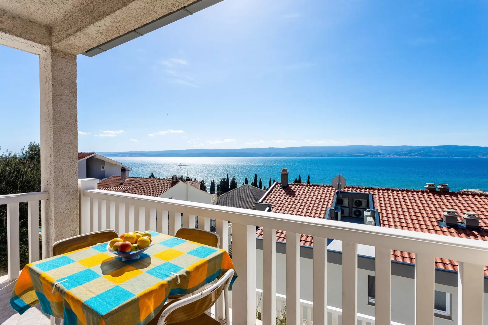 Apartments Magdales - Comfort Three Bedroom Apartment with Balcony A2-Terrasbalkon