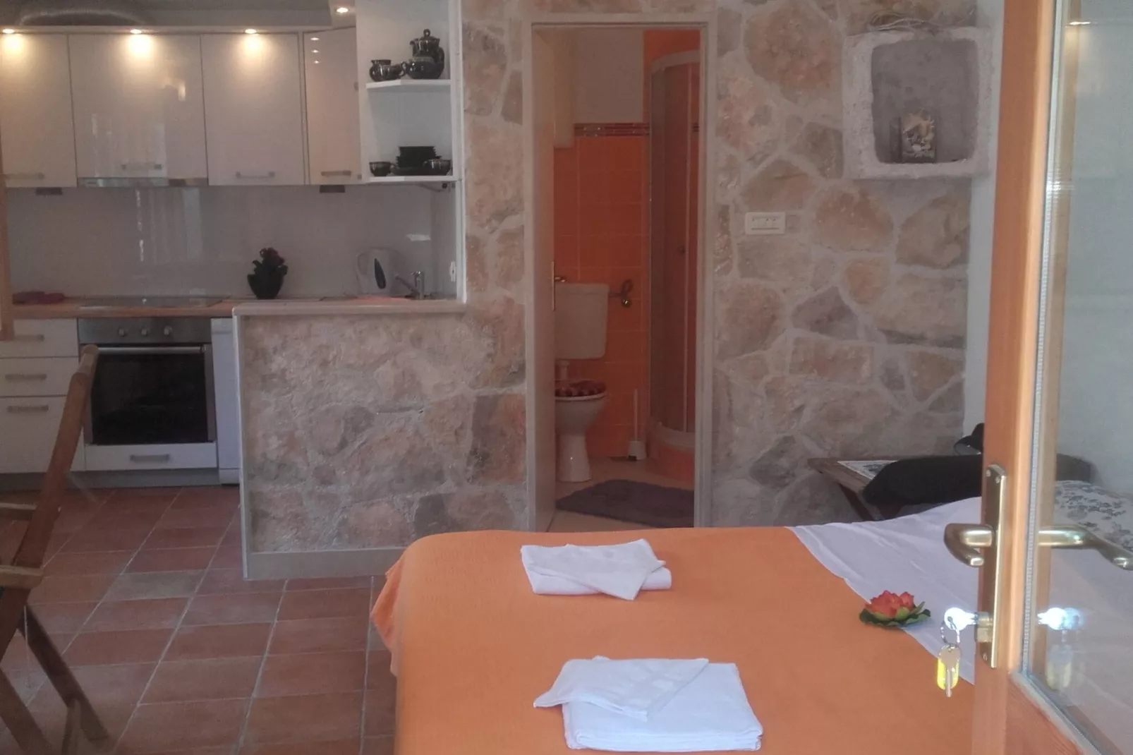 Holiday Home Pavarotti-Three Bedroom Holiday Home with Terrace-Slaapkamer