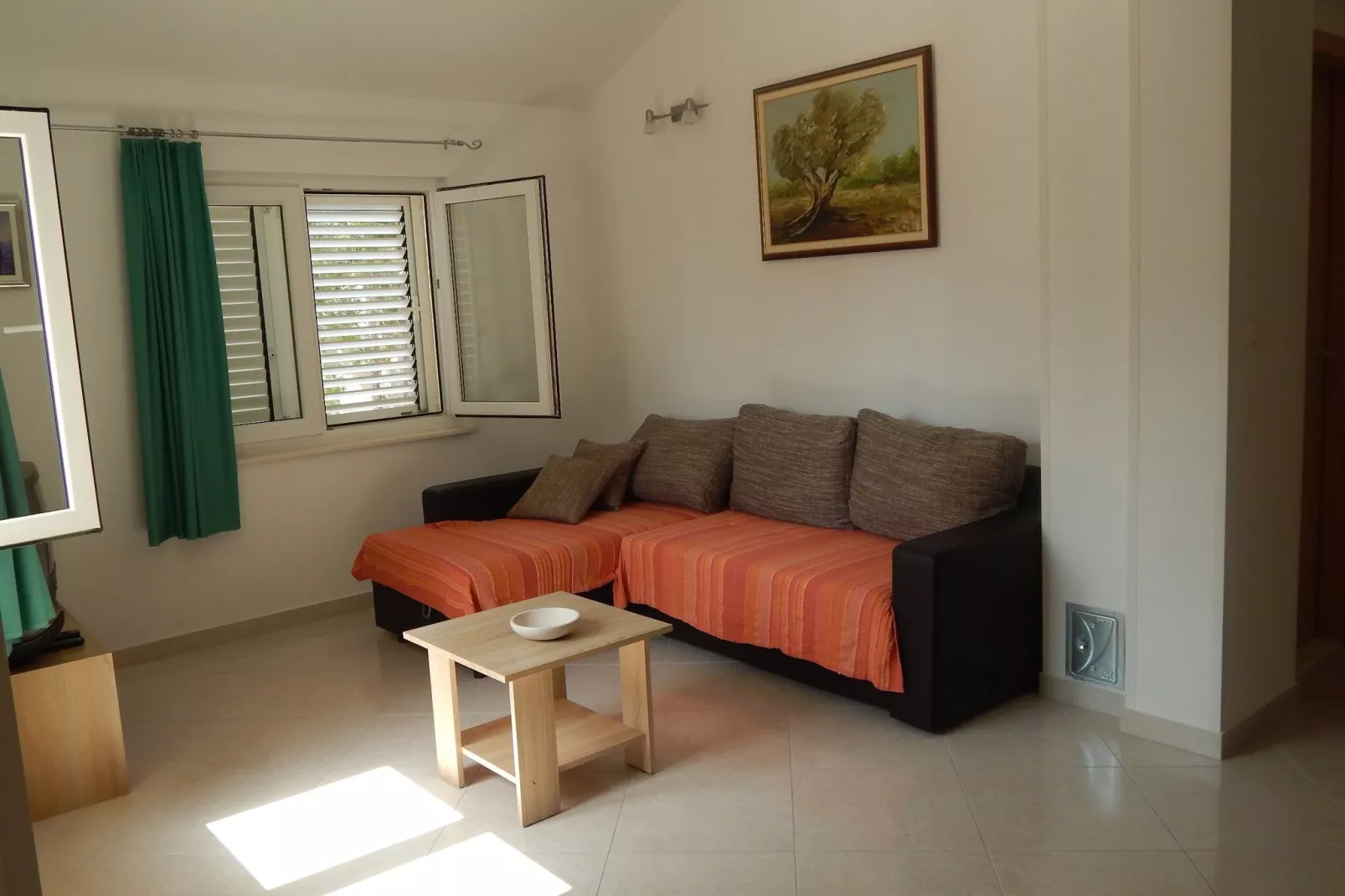 Apartments Mimose - Two Bedroom Apartment with Terrace and Sea View ( Lile)