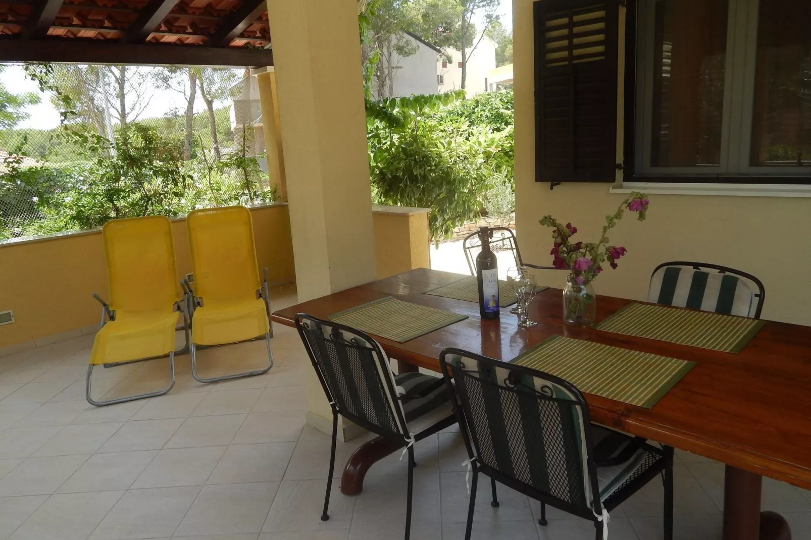 Apartments Mimose - Two Bedroom Apartment with Terrace (Sara)-Terras