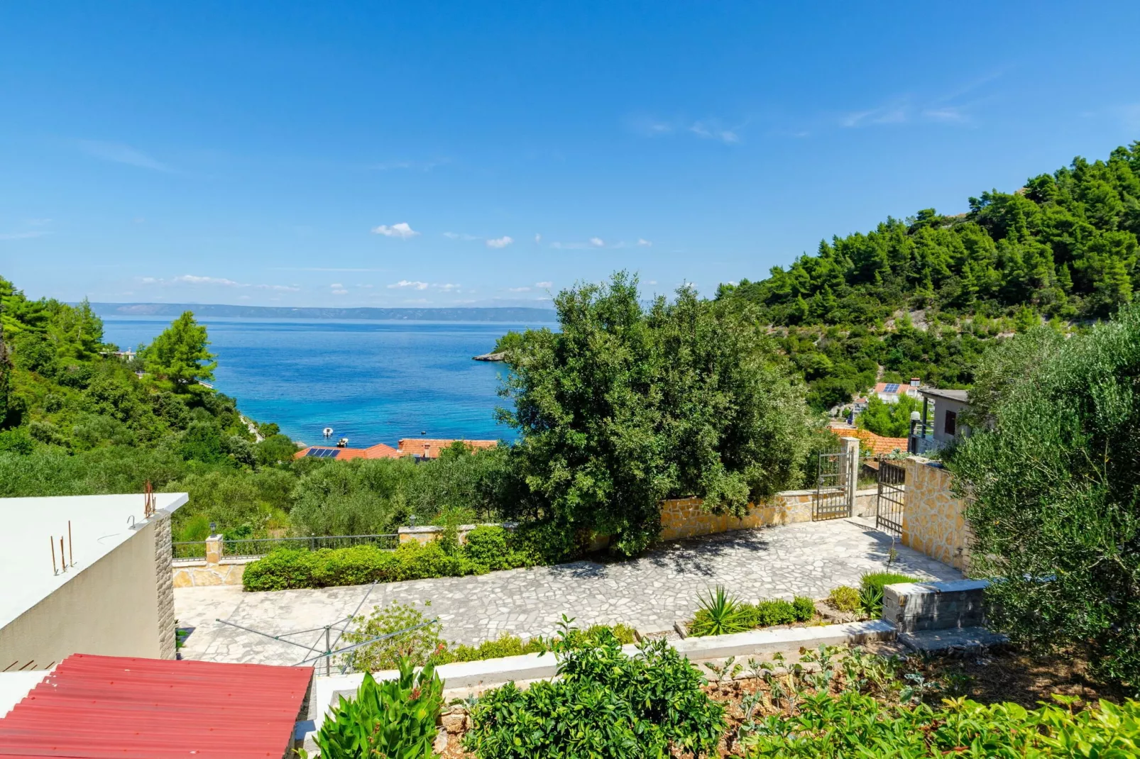 Vacation House Marija, Korčula-Two Bedroom Holiday Home with Terrace and Sea View-Uitzicht