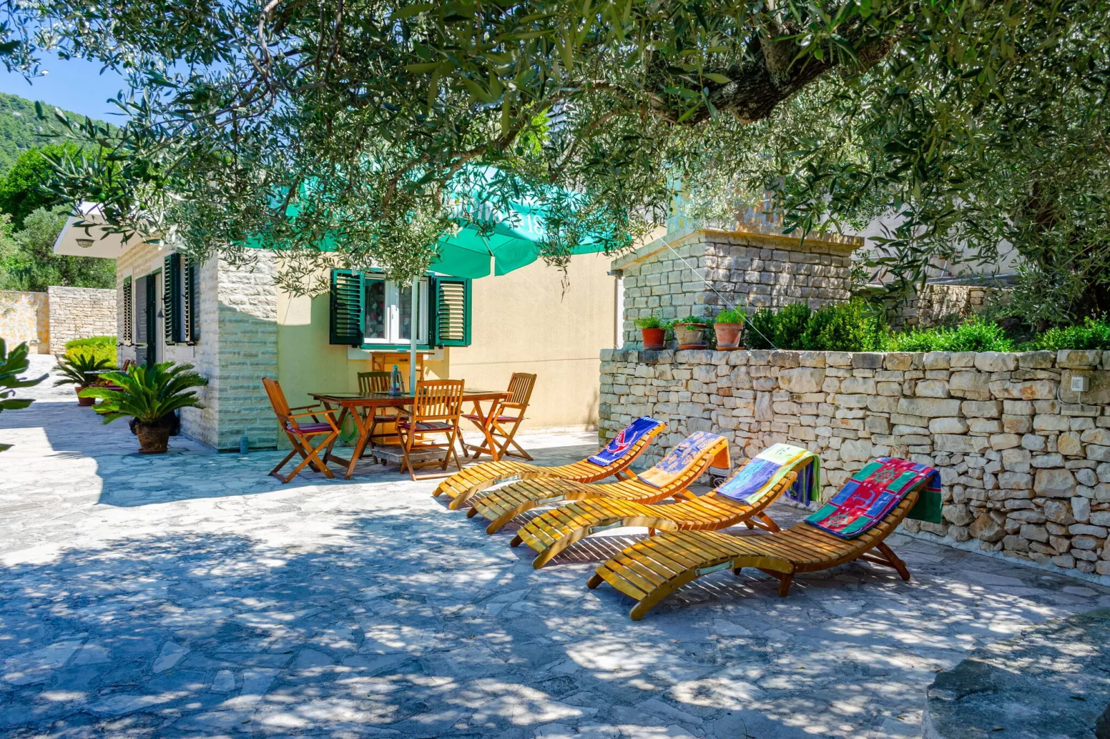 Vacation House Marija, Korčula-Two Bedroom Holiday Home with Terrace and Sea View-Terras