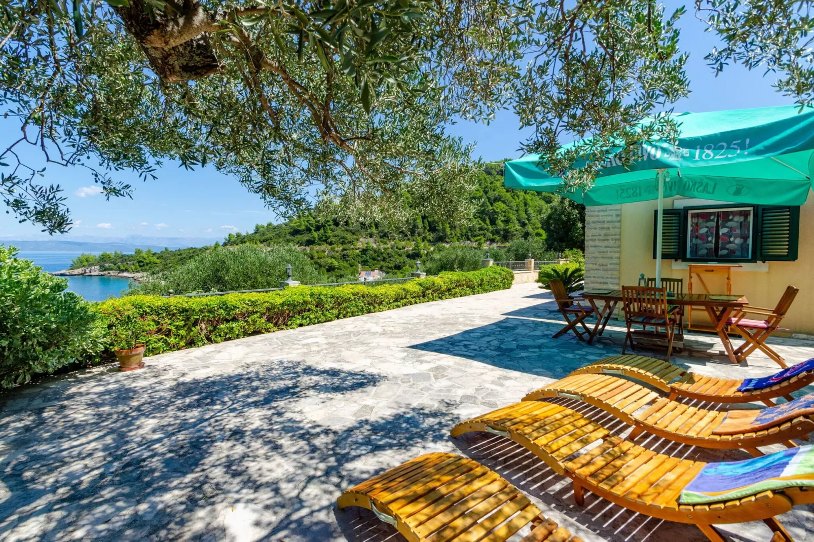 Vacation House Marija, Korčula-Two Bedroom Holiday Home with Terrace and Sea View-Terras