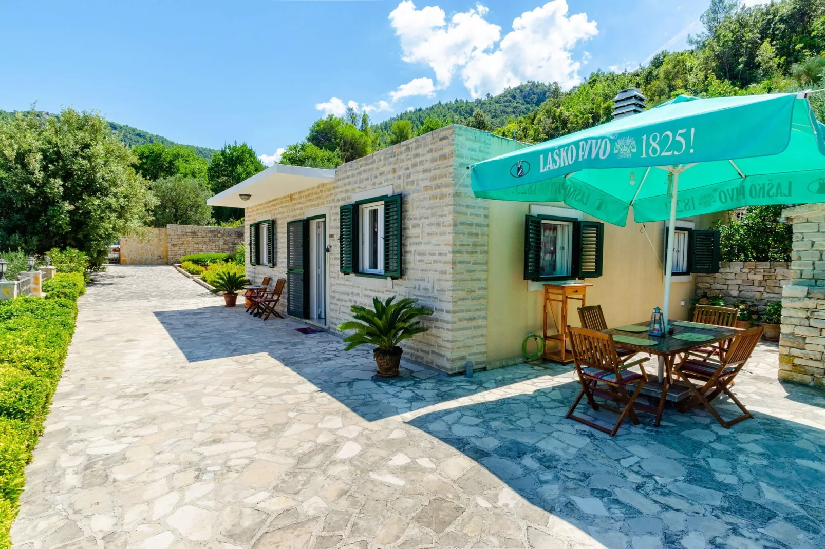 Vacation House Marija, Korčula-Two Bedroom Holiday Home with Terrace and Sea View-Terras