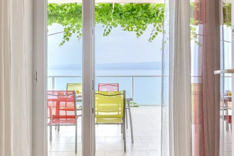 Apartments Hope (Dugi Rat) - Comfort OneBedroom Apartment with Terrace and Sea View (A1)-Terras