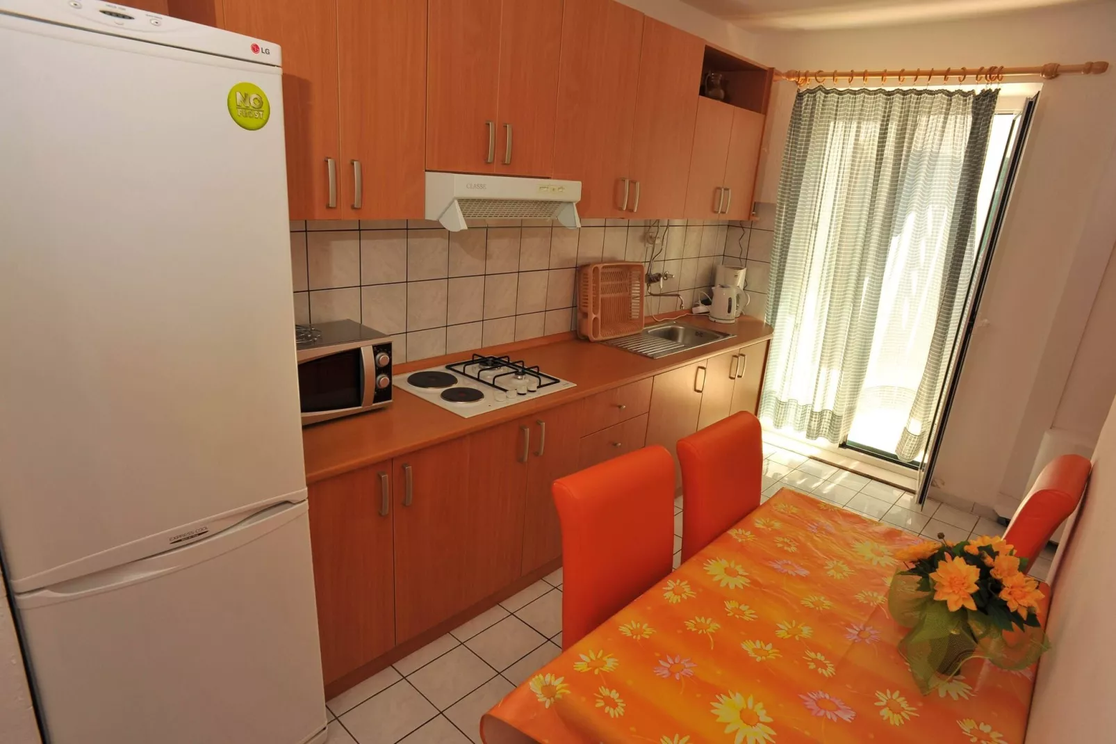 Villa Anni-Two Bedroom Apartment with Terrace ( A1)-Keuken