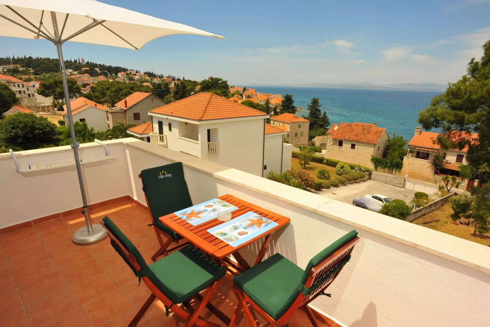 Villa Anni-Studio with Sea View Balcony(A4)-Terrasbalkon