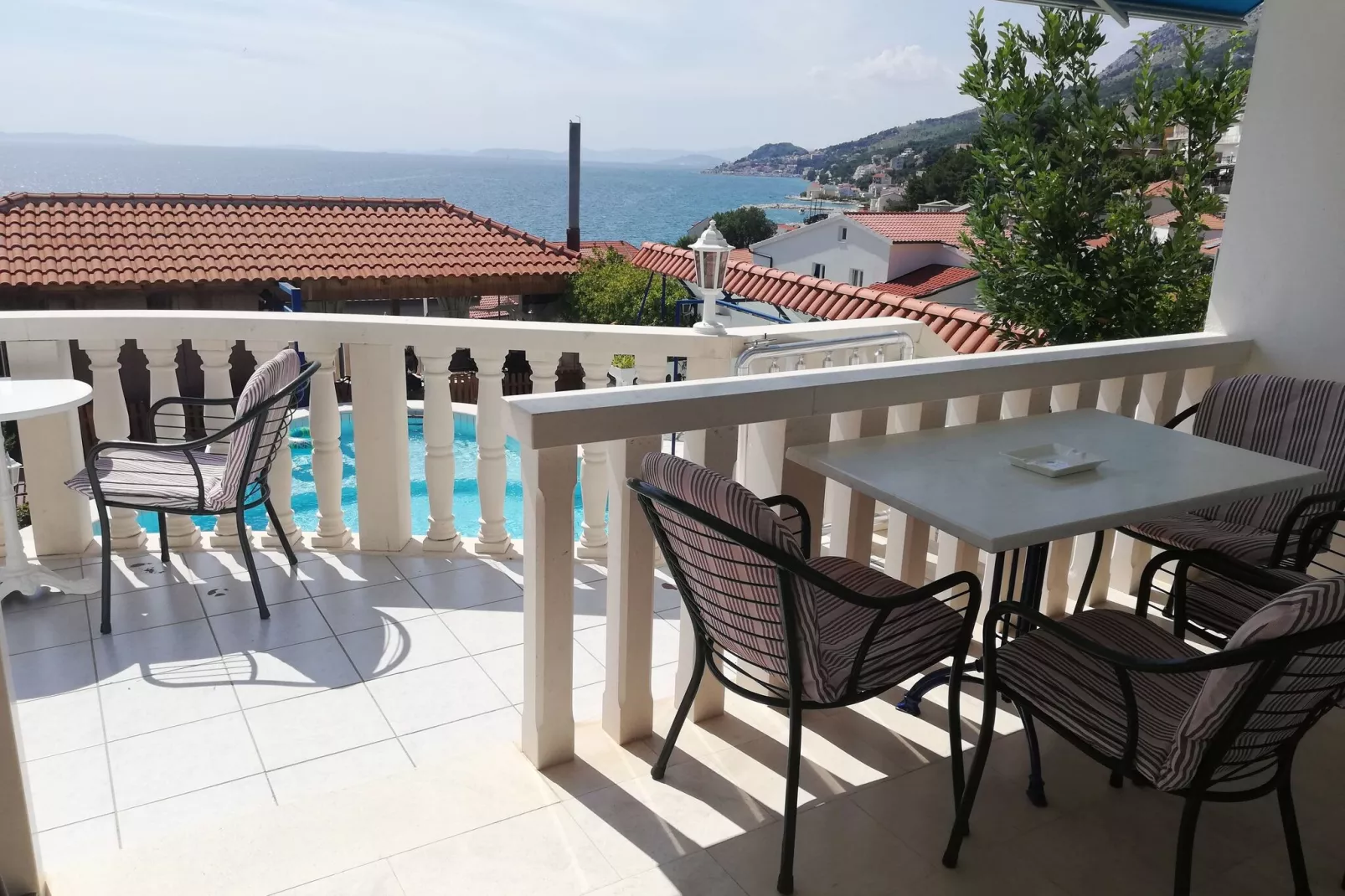 Villa Elit-Two Bedroom Apartment with  Sea View Terrace ( A1)-Uitzicht