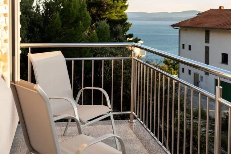 Apartments Palma - Two Bedroom Apartment with Balcony and Sea View  ( Veliki )-Terrasbalkon