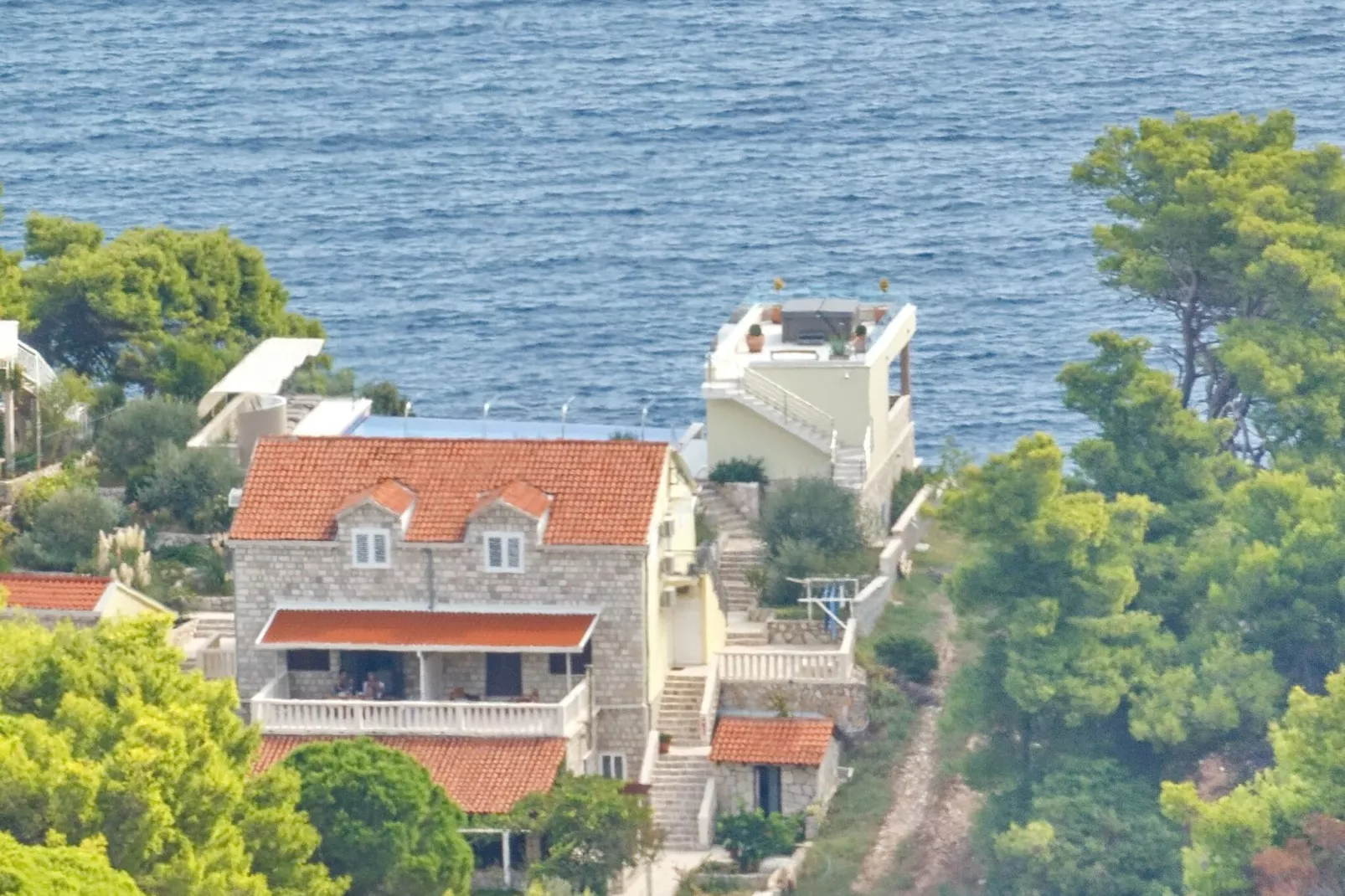 Villa Mirosa-Quadruple Room with Terrace ( 1 )-Buitenlucht