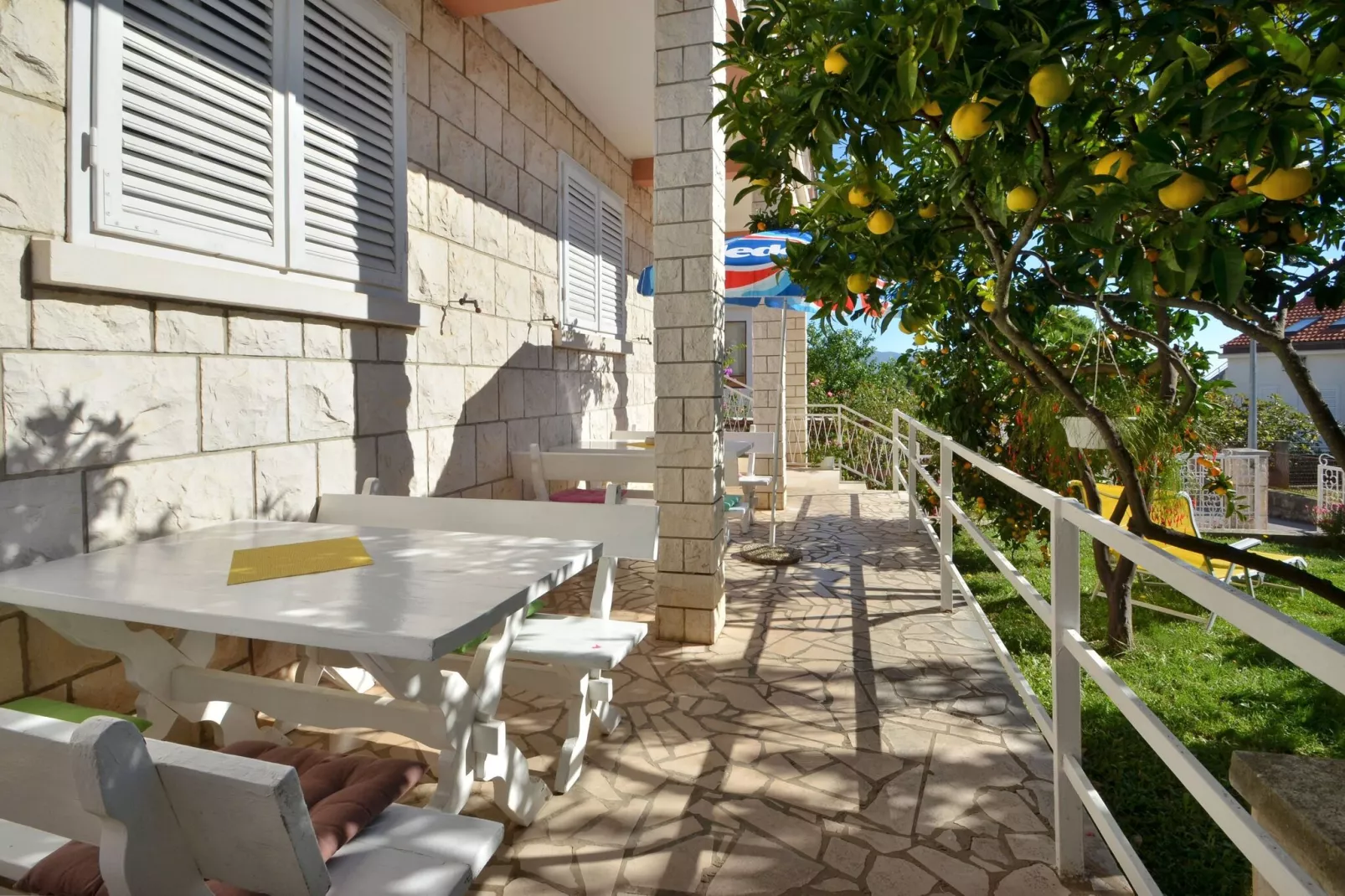 LaidBack Apartments - Two Bedroom Apartment with Terrace and Sea View (Paradise)-Terras