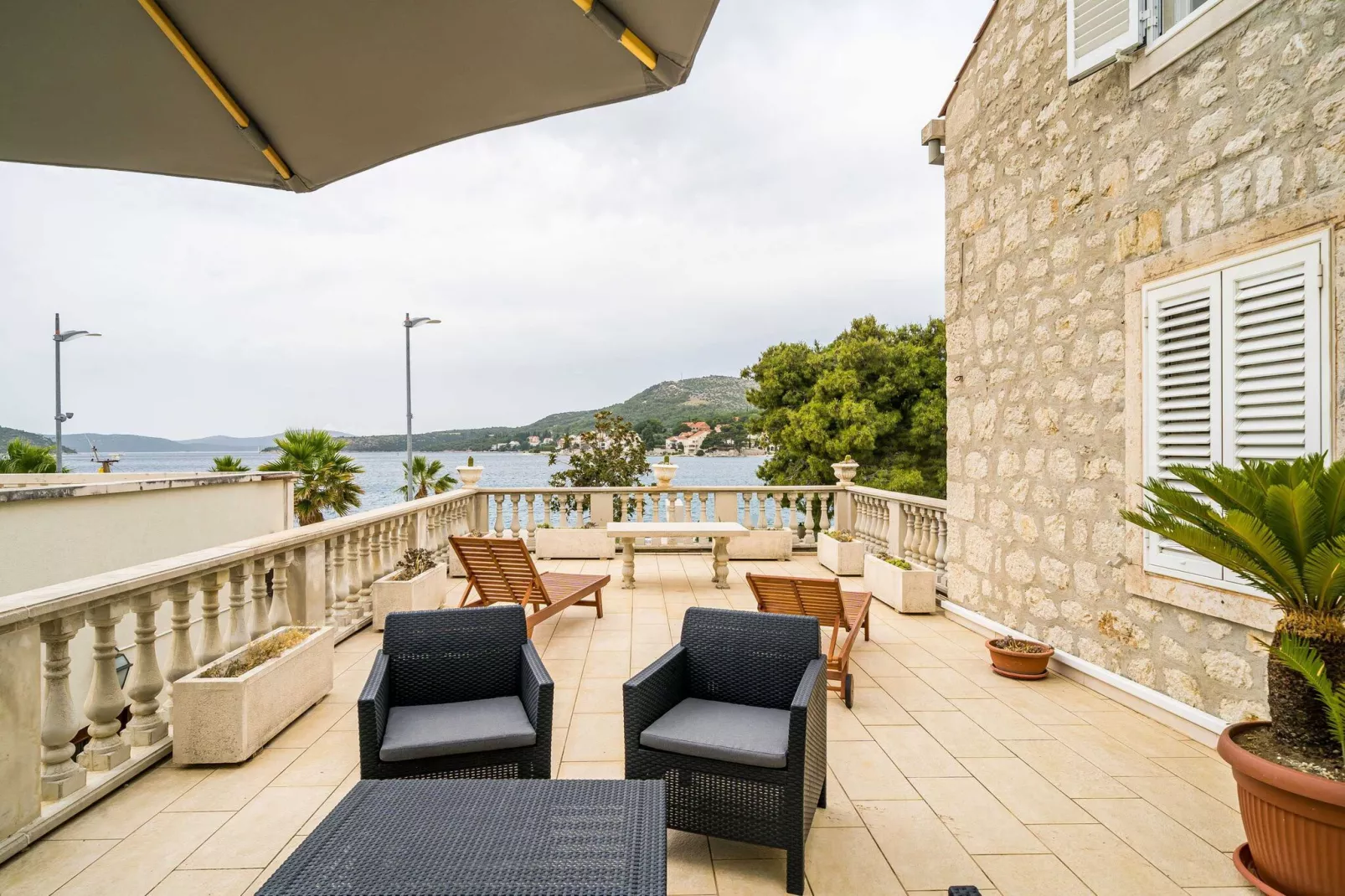 Villa Ro-Ma - Three Bedroom Villa with Terrace and Sea View-Terras