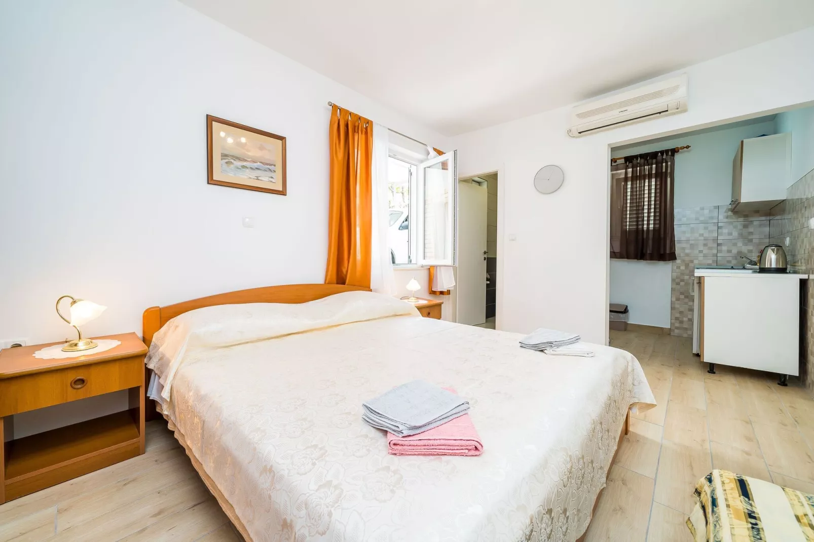 Villa Marija-Comfort Studio Apartment with Terrace-1-Slaapkamer