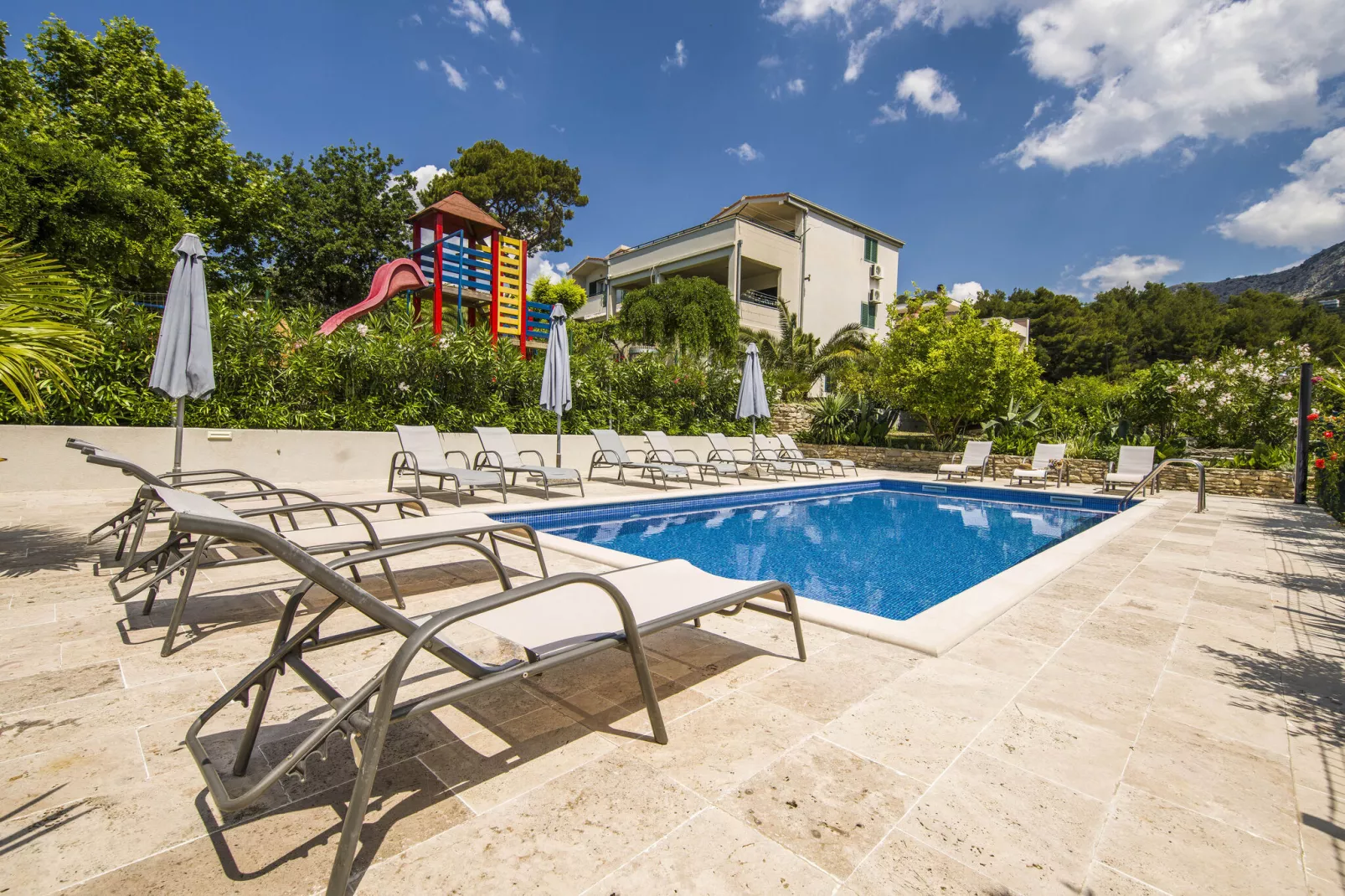 Villa Dvori Viškovi-Seven Bedroom Villa with Swimming Pool-Terras