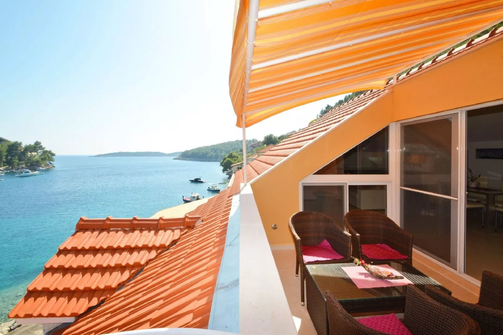 Apartments Korčula - Superior Two Bedroom Apartment with Terrace and Sea View (Lavander)