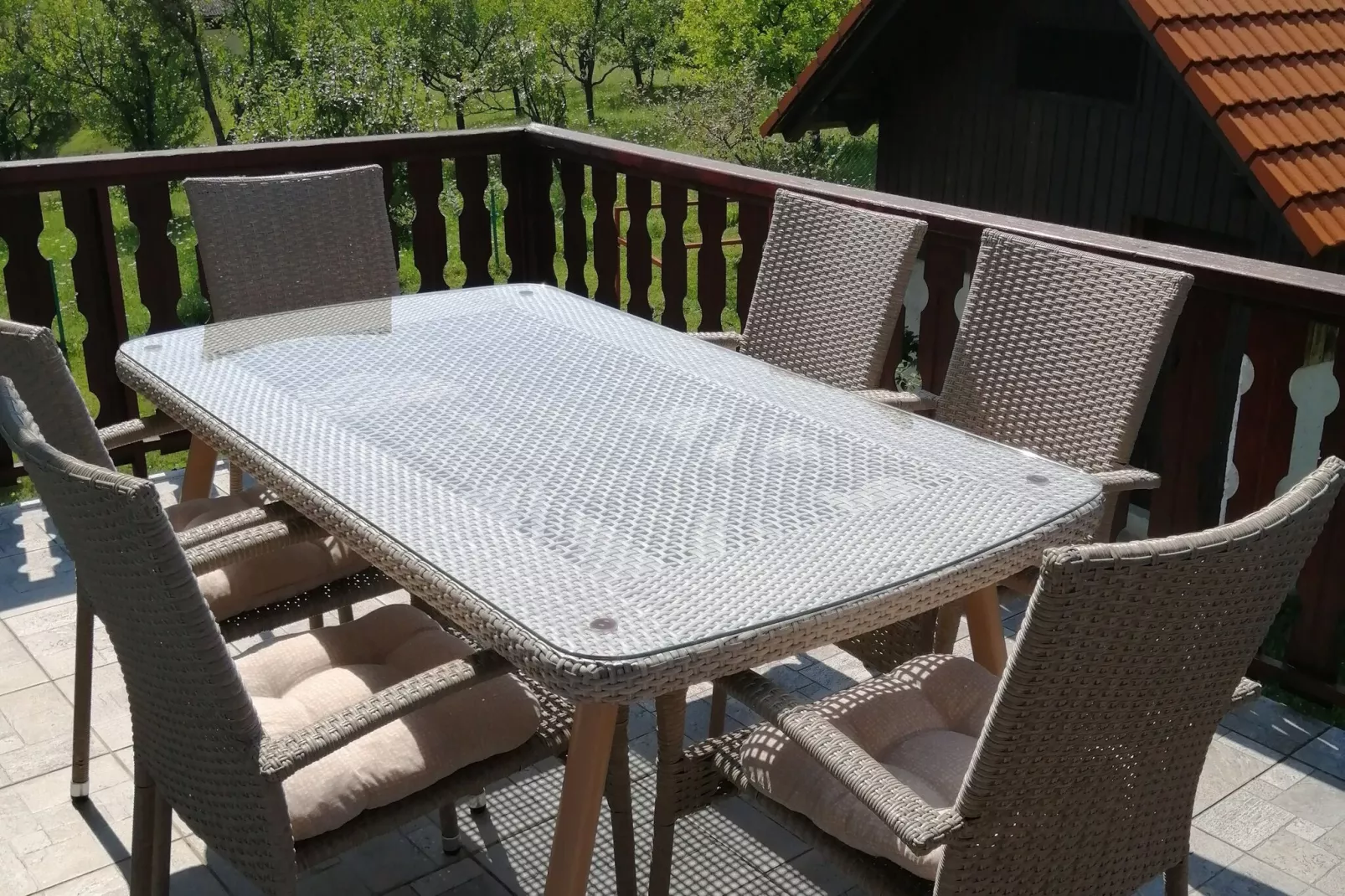 Guesthouse Žafran- Two Bedroom Apartment-Terras