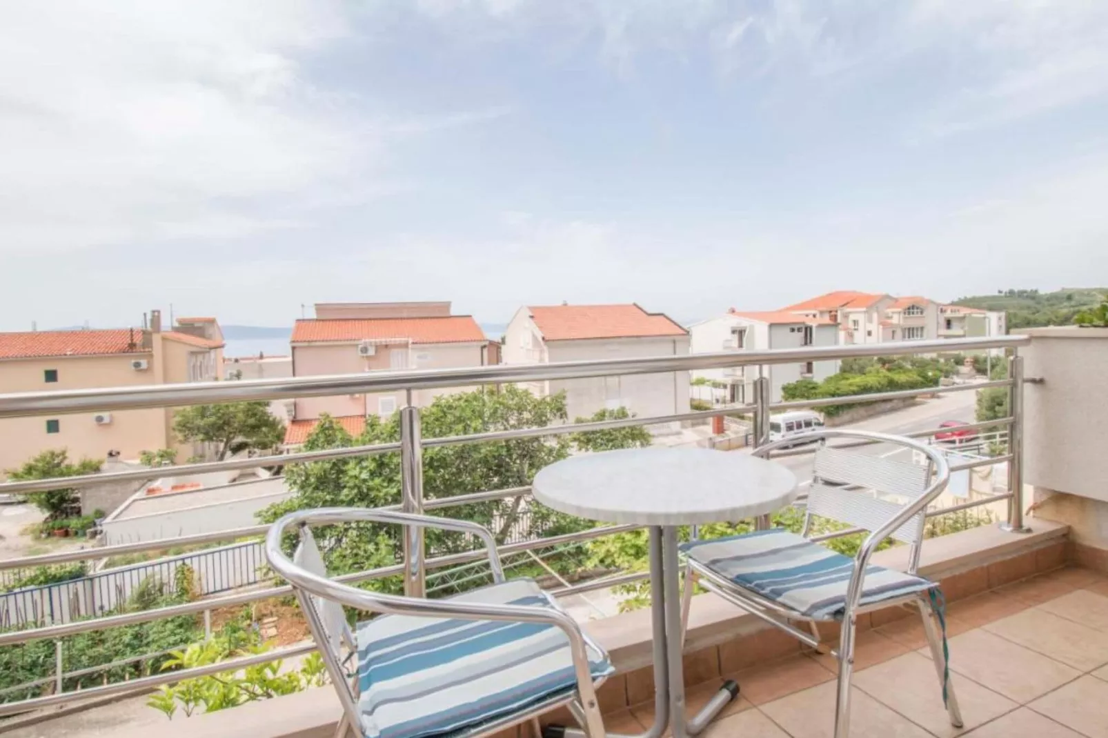 Apartments Antonio - Comfort One-Bedroom Apartment with Balcony and Sea View - 4-Buitenlucht