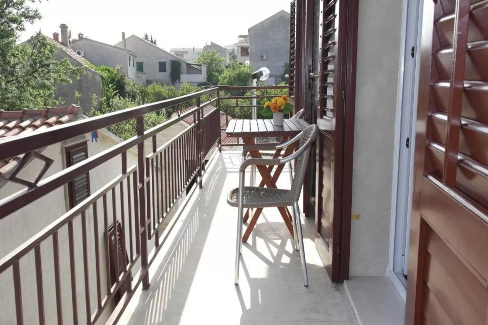 Apartments Paloc - One-Bedroom Apartment with Balcony (Zeleni)-Terrasbalkon