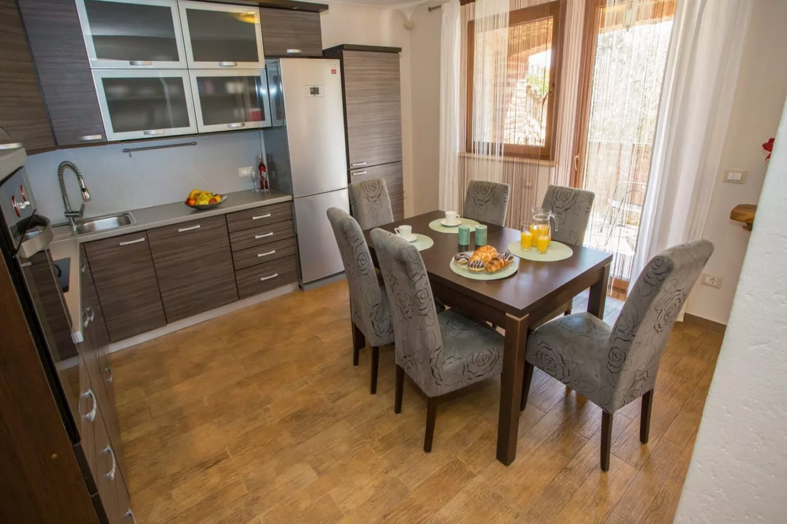 Apartments Andre Poreč - Two Bedroom Apartment with Terrace and Pool (Andre)-Eetkamer