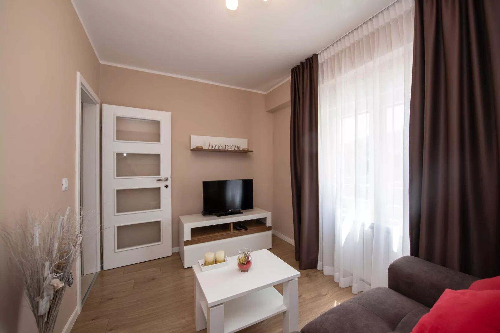 Apartment Sanja Opatija - Two bedroom apartment with Terrace and sea view-Woonkamer