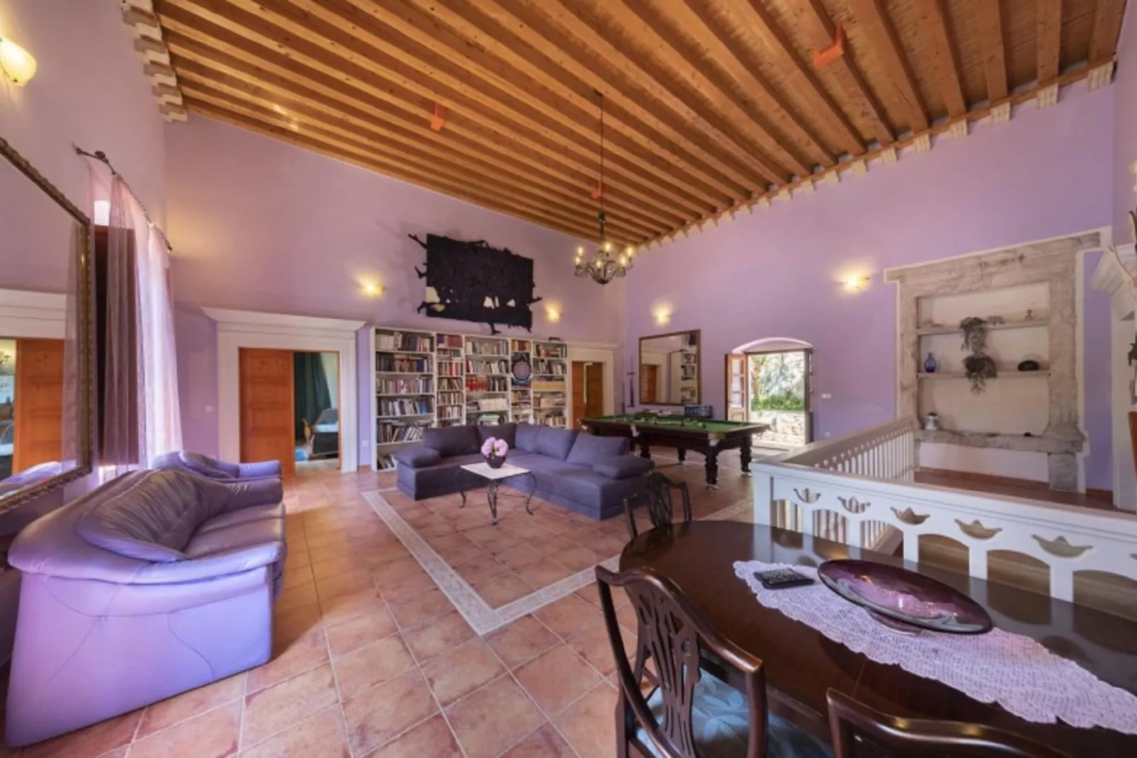 Villa Gradi-Five Bedroom Villa with outdoor Pool-Woonkamer