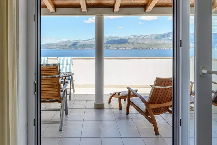 Sunset view apartment - One bedroom apartment with balcony and sea view-Terrasbalkon