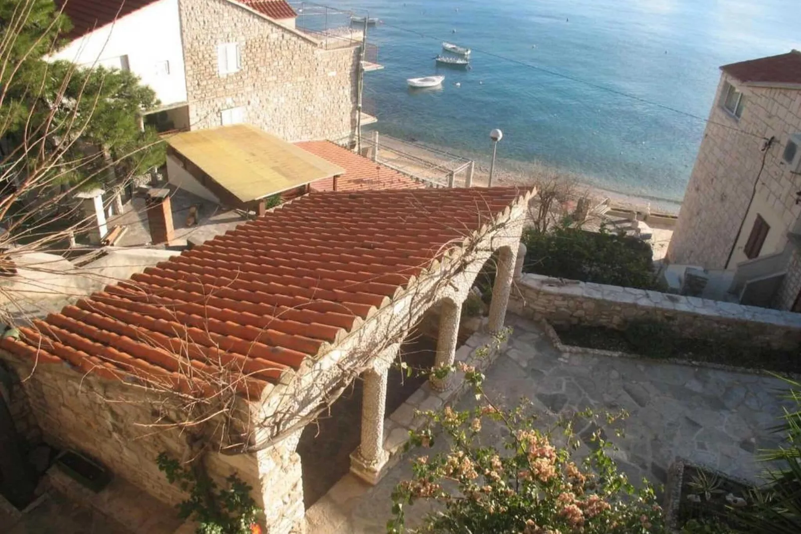 Apartment Račić - Two-bedroom Apartment with Balcony and Sea View