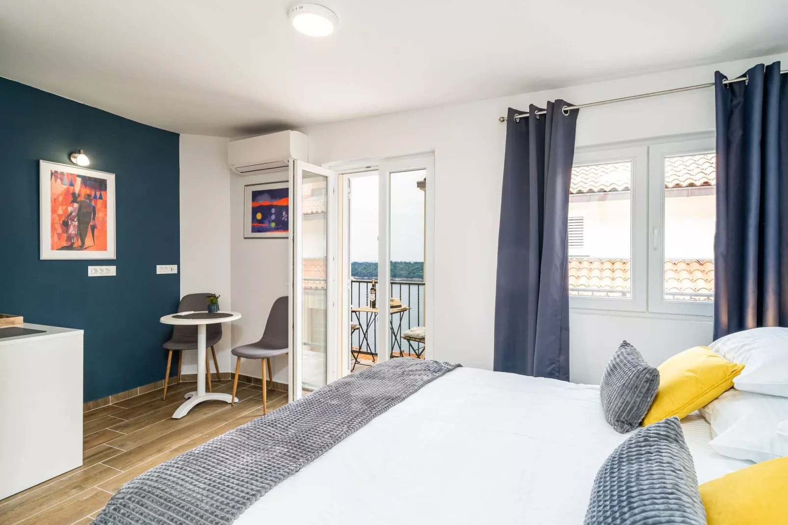 Argenta Rooms - Double Room with Balcony (Argenta 2)-Slaapkamer