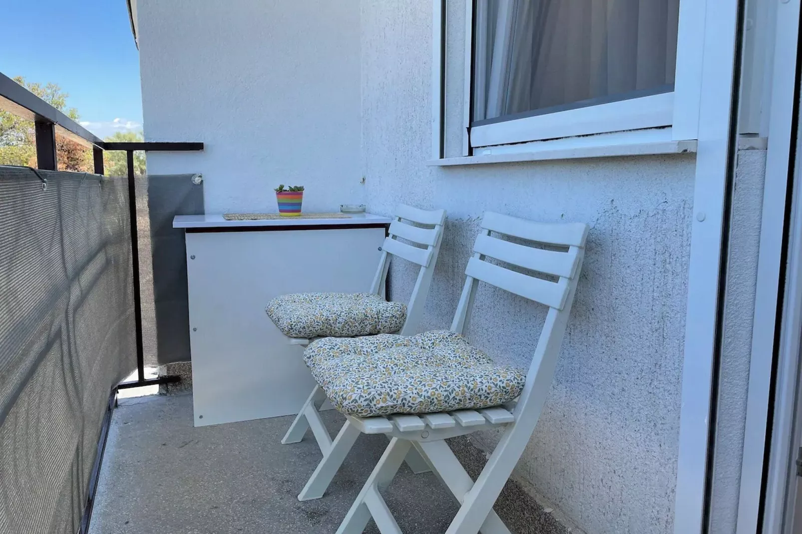 Apartment Luka - One Bedroom Apartment with Balcony and Sea View-Terrasbalkon