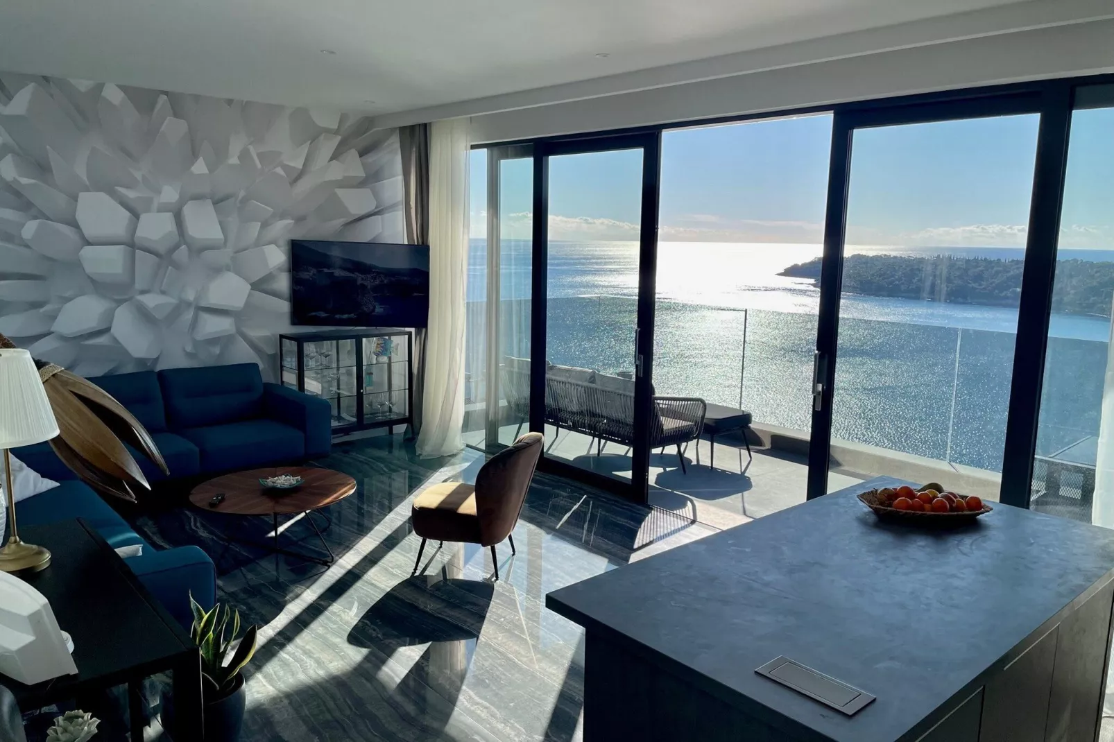 Apartments Fortes Fortuna - Two bedroom Apartment with Terrace and Sea View-Binnen