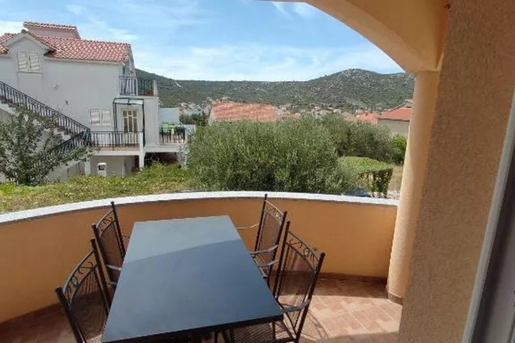 Apartments Vala - One Bedroom Apartment with Sea View A2-Terrasbalkon