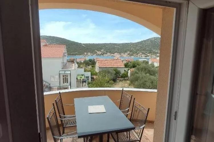 Apartments Vala - One Bedroom Apartment with Balcony and Sea View A4-Terrasbalkon