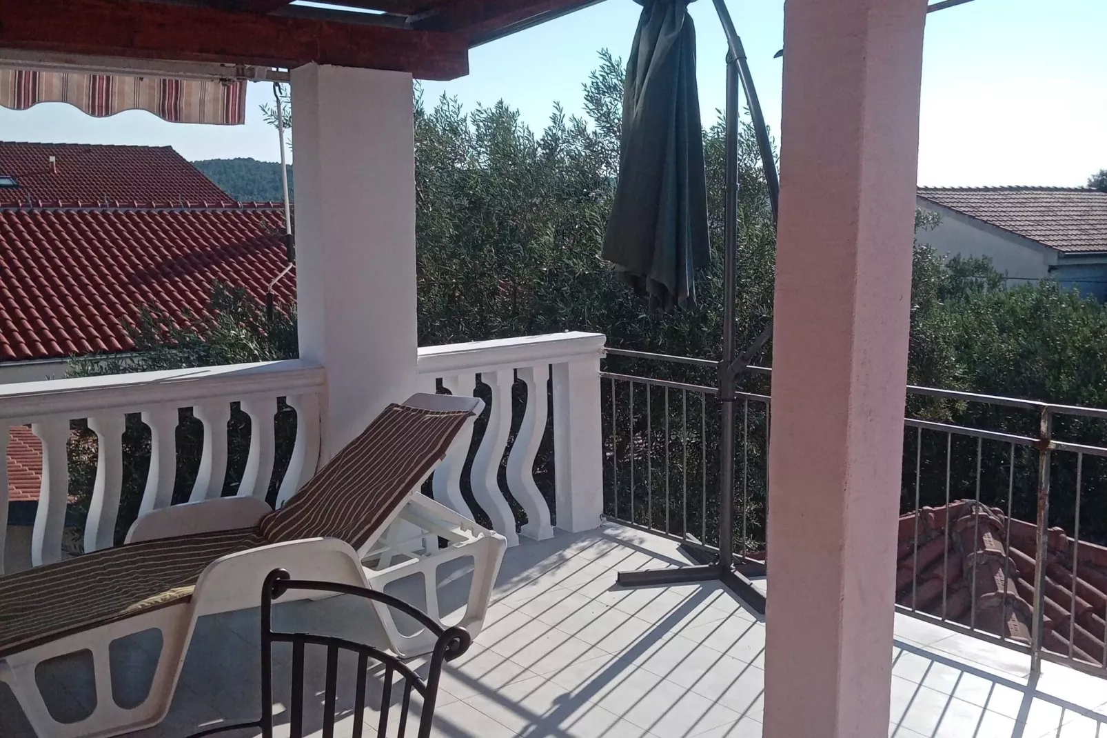 Apartments Marija - One Bedroom Apartment with  Balcony (Plavi A3)-Terras