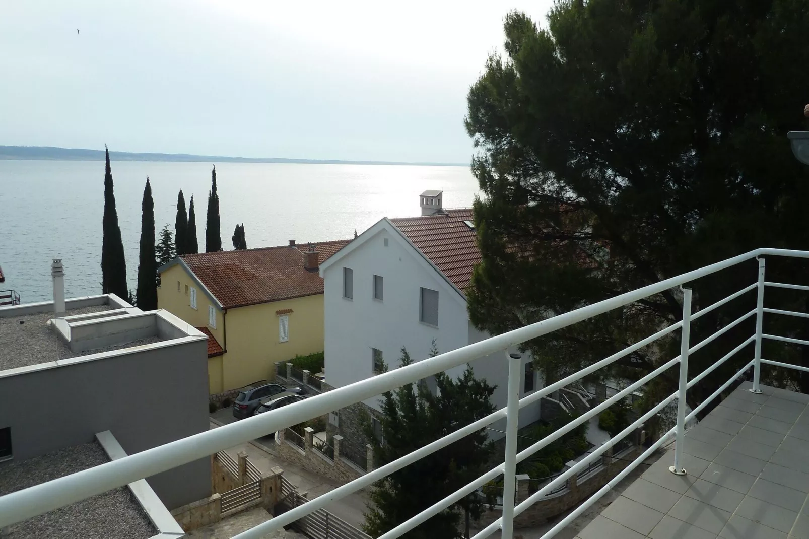 Apartments Smokvica - Studio Apartment with Sea View (Apartment 4)-Terrasbalkon